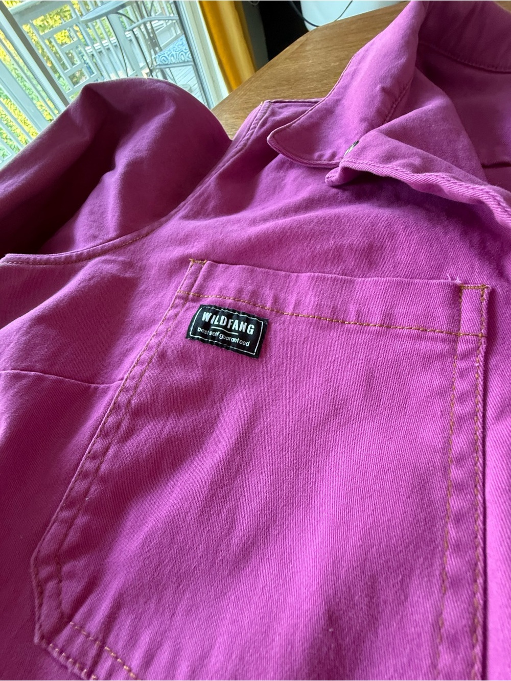 Wildfang Pink Hidden-Zip Jumpsuit - Picture 12 of 16